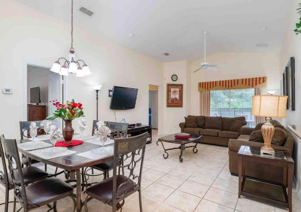 5 Bedroom, 7 Bed , 3 Bathroom Midterm Rental Home With Pool And Game Room, Near Disney Davenport Luaran gambar