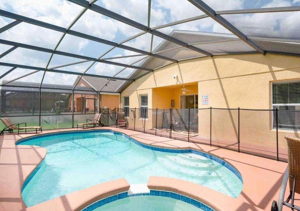5 Bedroom, 7 Bed , 3 Bathroom Midterm Rental Home With Pool And Game Room, Near Disney Davenport Luaran gambar